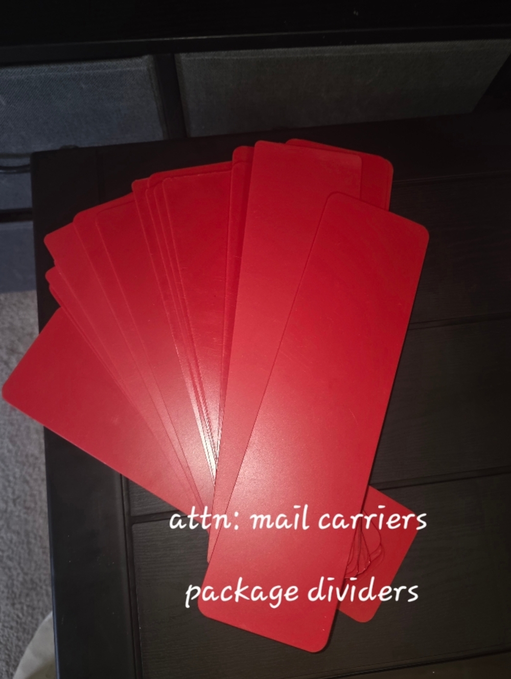98 Mail Package Dividers.